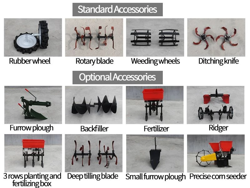 Rear Tiller attachments